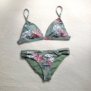 Roxy two piece bikini, size S